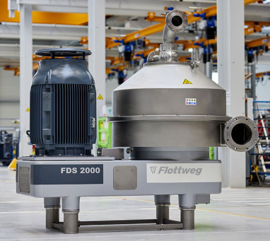 10 facts about Flottweg's new nozzle separator