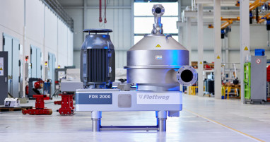 Flottweg nozzle separator: max. clarification for high solids concentrations