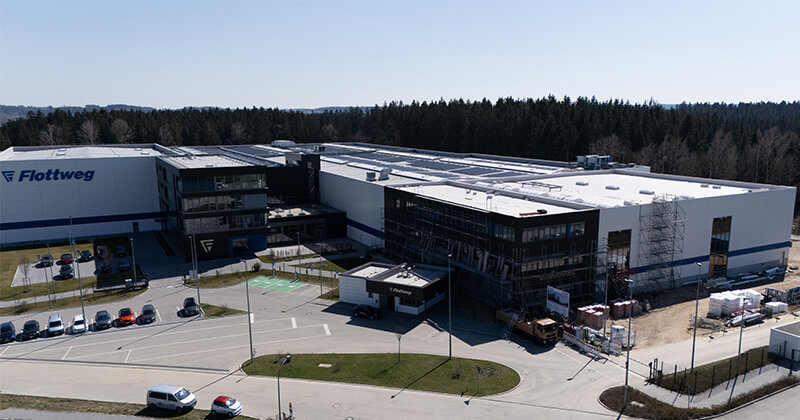 Flottweg's Process Center in May 2025. 2025-process-center-proteine