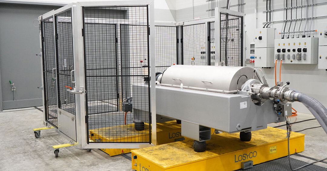 The last check before the machine will support our customer – the acceptance room