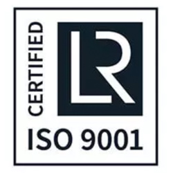 Nuestro sistema de gestión de calidad está certificado por Lloyd's Register según la norma DIN ISO 9001:2018. El certificado DIN ISO 9001:2018 es llevado a cabo por Lloyd's Register