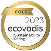Notre gestion RSE a été certifiée par EcoVadis et a obtenu la médaille d'or. Certification EcoVadis