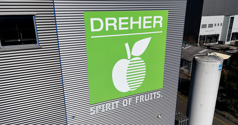 Fidel Dreher produit des jus fraîchement pressés, des purées et des concentrés.