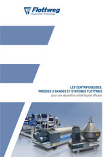 Zentrifugen-Bandpressen-Systeme-FR Centrifugeuses Flottweg, presses à bandes et systèmes
